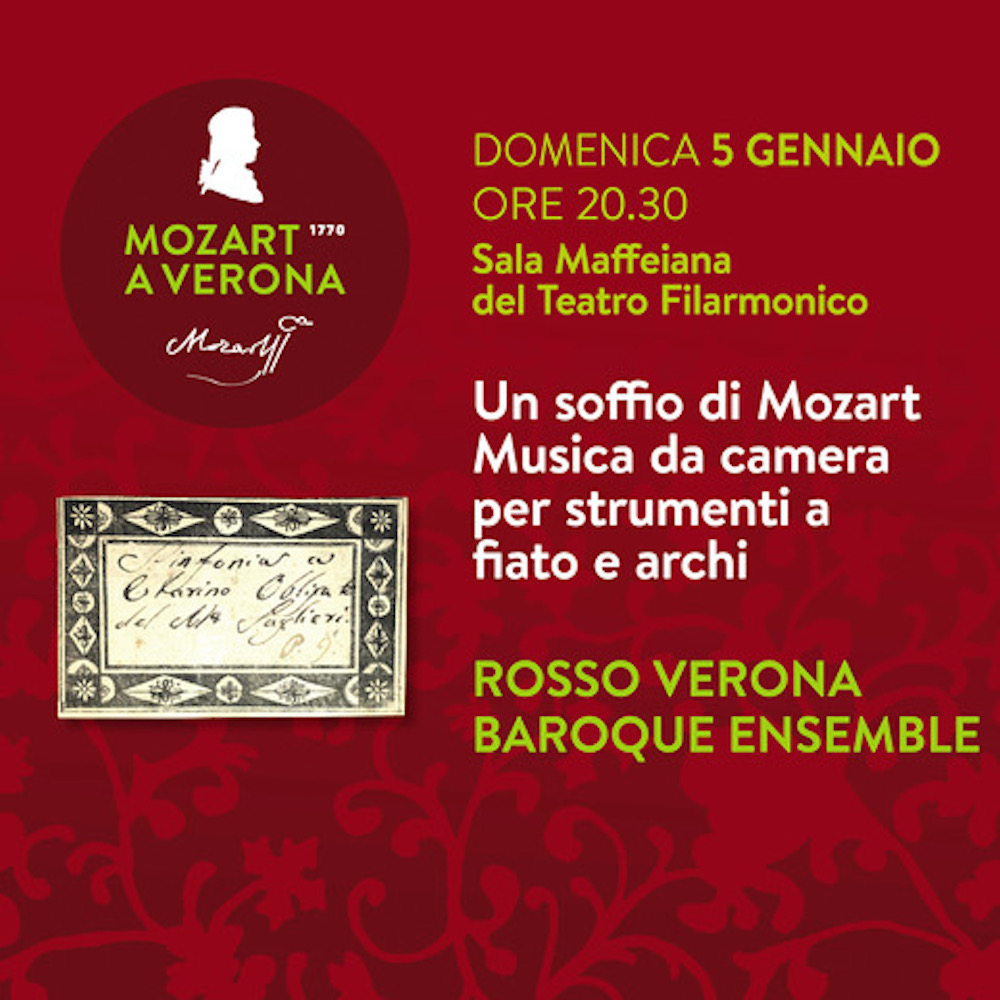 Mozart a Verona - Rosso Verona Baroque Ensemble